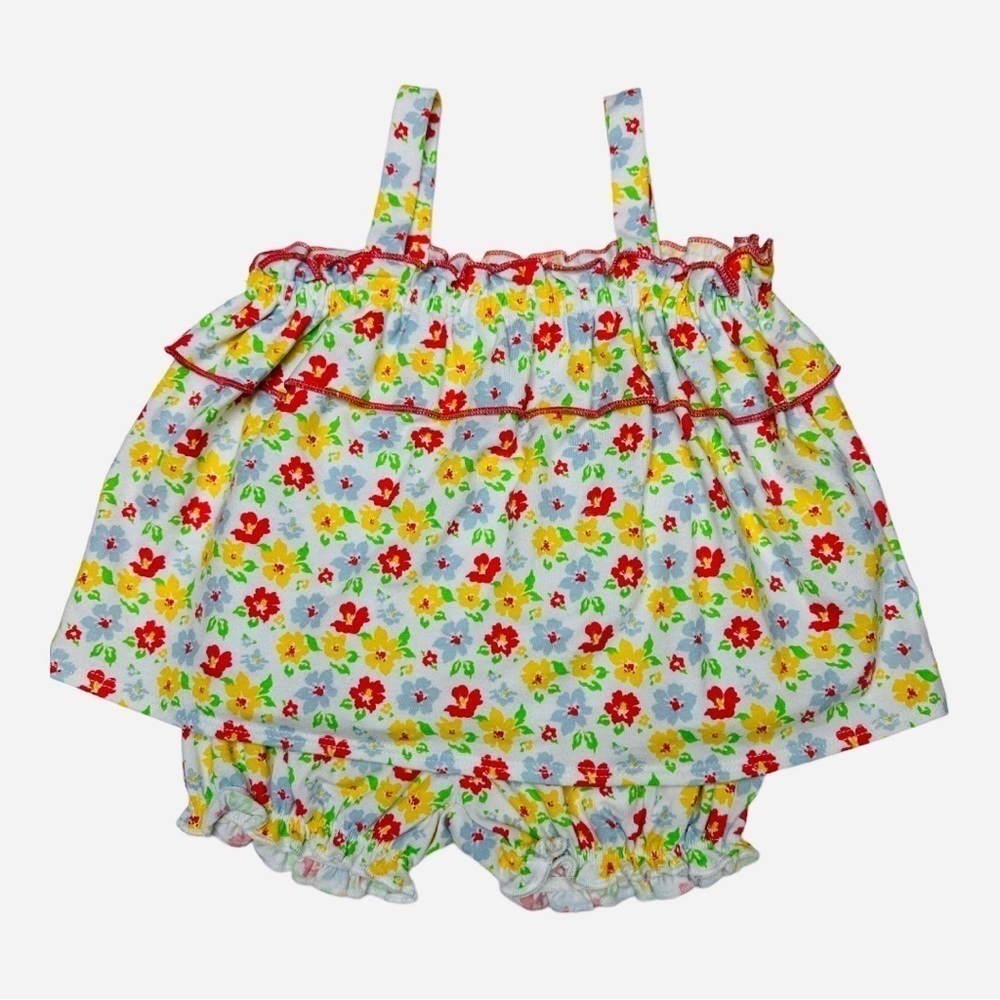 Tucker + Tate Floral Short Set Size 12 Months